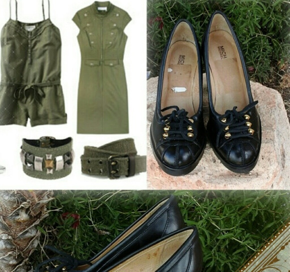 Michael Kors military heels - Picture 1 of 4